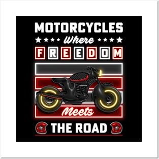 Motorcycle Posters and Art